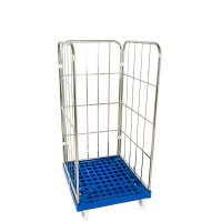 Rollbeh&auml;lter 1350 KU blau, 724 x 815 mm, 3-seitig, Cr 3